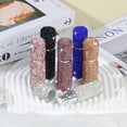 thumbnail image 3 of 10ml Crystal Perfume Spray Bottle Travel Refillable Bottles Mini Potable Bling Glitter Empty Cosmetic Containers Atomizer Bottle-Light Blue, 3 of 10