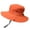 Pure Orange, variant on Women's Ponytail Sun Hat Outdoor UV Beach Fishing Hat Summer Wide Brim Bob Hiking Bucket Hat Bucket Hats for Women UV Protection Foldable Mesh Wide Brim Hiking Beach Fishing Summer Safari