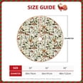 thumbnail image 2 of Sikiie Mushroom Garnish Nativity Christmas Tree Skirt, Jesus Christian Winter Holiday Tree Mat Decoration(30-48IN)36", 2 of 6