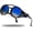 Polarized Blue, variant on Finnegan Steampunk Retro Sunglasses Men Women with Leather Side Shield Double Bridge Plastic Frame Mens