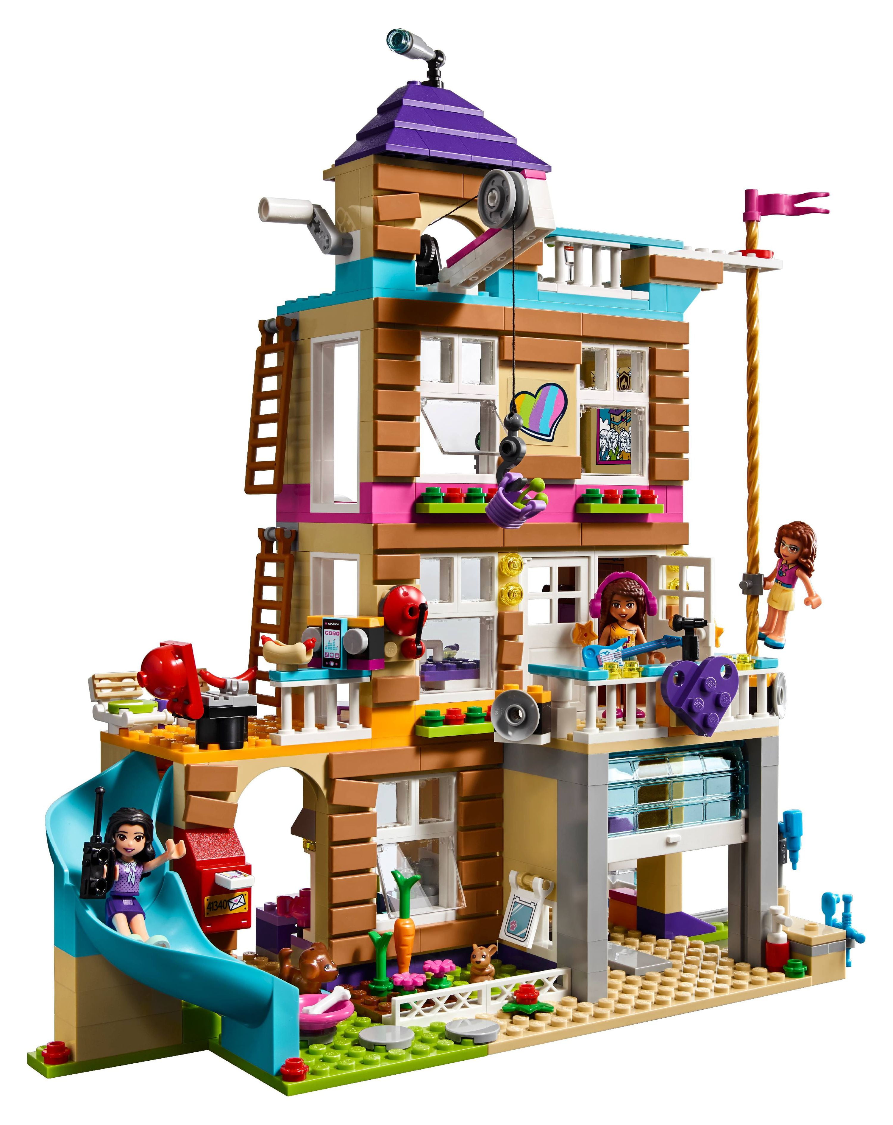 LEGO Friends Friendship House 41340 4-Story Building Set (722 Pieces) 