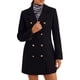 thumbnail image 4 of Abrigo de invierno INSPIRE CHIC para mujer con solapa de muesca y doble botonadura S Negro, 4 of 6