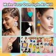 thumbnail image 3 of 364PCS Polymer Clay Cutters DIY Clay Earring Cutters Set for Polymer Clay Jewelry Making Kits with Different Sizes and Irregular Shape Cutters and Earring Accessories for Beginners, 3 of 11