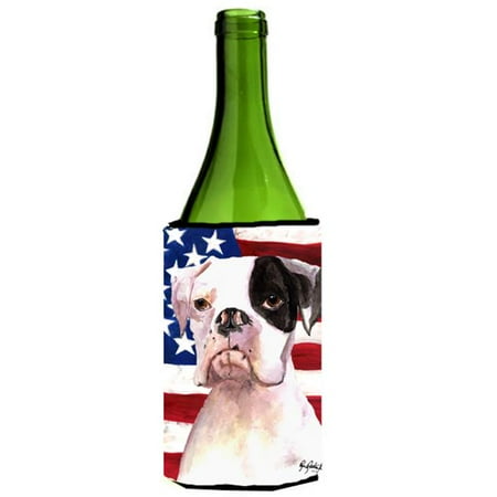 

Cooper Usa American Flag Boxer Wine bottle sleeve Hugger