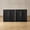 Black, variant on Mopio Blake Storage Cabinet, Sideboard Buffet Cabinet with Storage, Small Modular Accent Display Cabinet, Kitchen Coffee Bar Pantry Cabinet, Media Console Credenza for Living Room (Set of 2, Black)