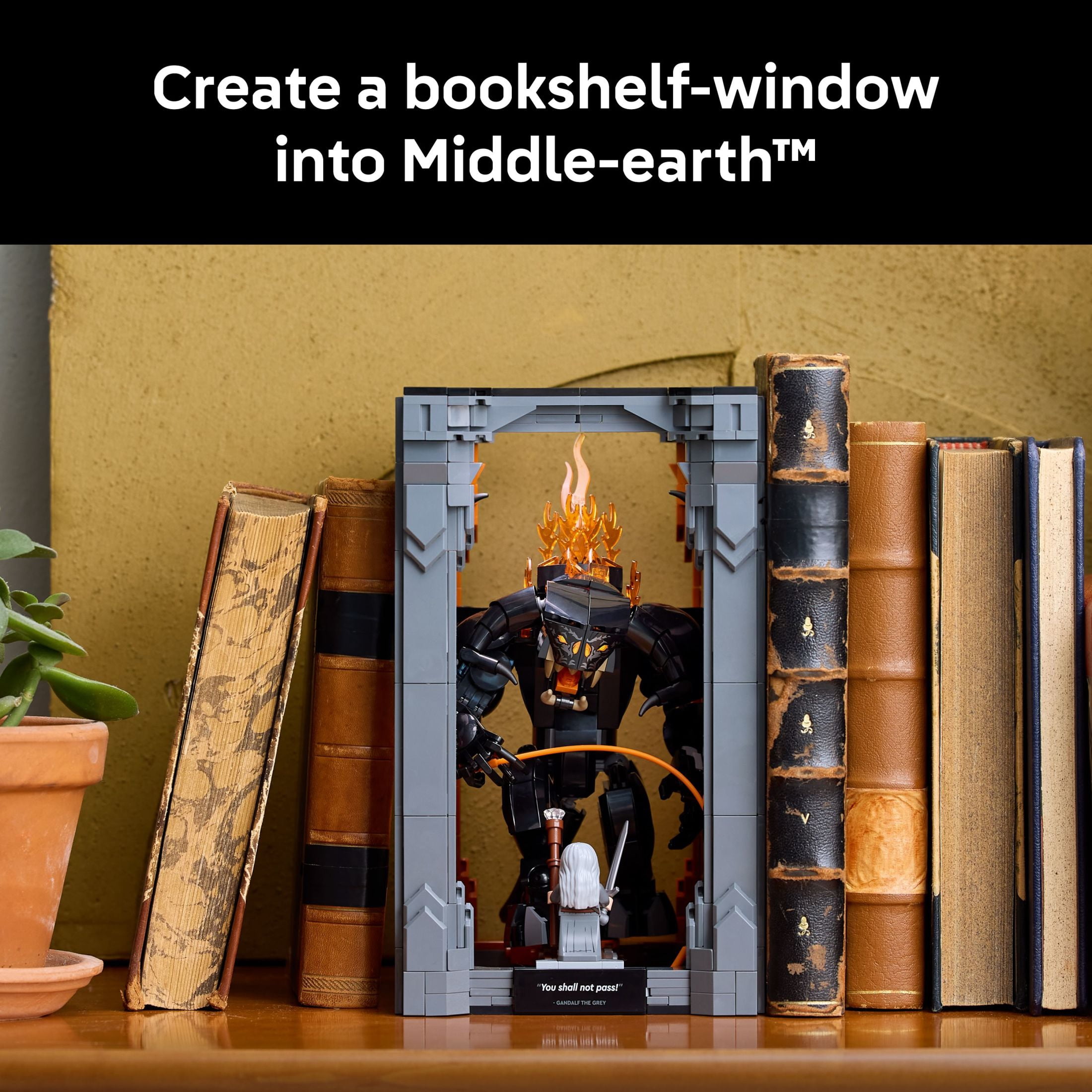 LEGO, Book Nook, 10367, The Lord of the Rings Balrog Scene