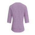 thumbnail image 3 of MAIHAN Womens Polo Shirts Short Sleeve Summer Tops 2026 Spring Trendy Casual Casual Basic Tee Shirts Cute T Shirts Tops Crew Neck T Shirts for Women, 3 of 4