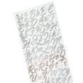 thumbnail image 3 of Sticko Large Solid Silver Script Alphabet Paper Stickers, 83 Pieces, 3 of 4