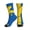 1 Black, variant on Men's Sweden Map Flag Novelty Athletic Socks Women's Digital Printing Funky Patterned Crew Socks
