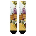 thumbnail image 3 of Calvin And Hobbes Compression Socks For Women Men Knee Compression Socks Long Knee High Socks For Running Sports Hiking Cycling Travel, 3 of 8