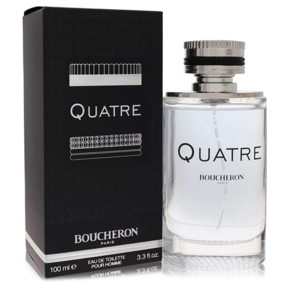 Boucheron Quatre Eau De Toilette Spray, Cologne for Men, 3.3 Oz