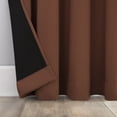 thumbnail image 6 of Sun Zero Oslo Extreme 100% Blackout Grommet Curtain Panel, 52"x95", Terracotta, 1-Piece Single Panel, 6 of 10