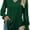 Green, variant on MORTTIC Women's Long Sleeve V-Neck Tunic Top - Dressy Casual Chiffon Blouse for Office Work and Everyday Wear, Blue, S
