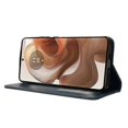 thumbnail image 3 of Compatible For Motorola Edge 50 Ultra 5G / Moto X50 Ultra 5G Case Retro Leather Phone Wallet Cover Blue, 3 of 5