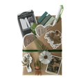 thumbnail image 1 of Fecha con un libro Book Decoración Portable Suministros de álbumes de recortes Pegatizas de libros para amigos de la fiesta Lectura Amantes Verde, 1 of 8
