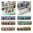 thumbnail image 2 of lixuesong 10Pcs Flower Decorative Tape Scrapbooking Tape Aesthetic Masking Tape for Scrapbooking Journal Photo Album Wrapping, 2 of 3