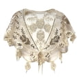 thumbnail image 1 of Cape de Soirée en Maille à Sequins pour Femmes – Accessoire de Robe Châle Élégant et Ample avec Étole de Fête, 1 of 5
