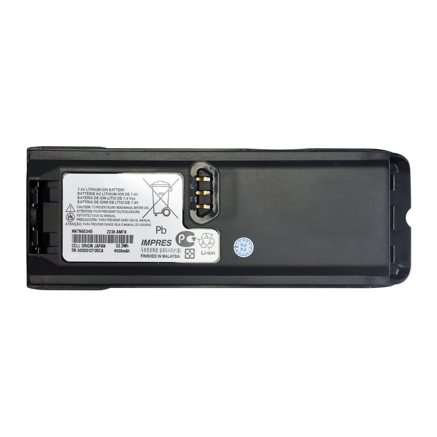 NTN8923 NTN8294 NTN8299 Replacement Battery for Motorola XTS5000 H18SDH9PW7AN UHF Digital Two Way Radio 7.4v With IMPRES