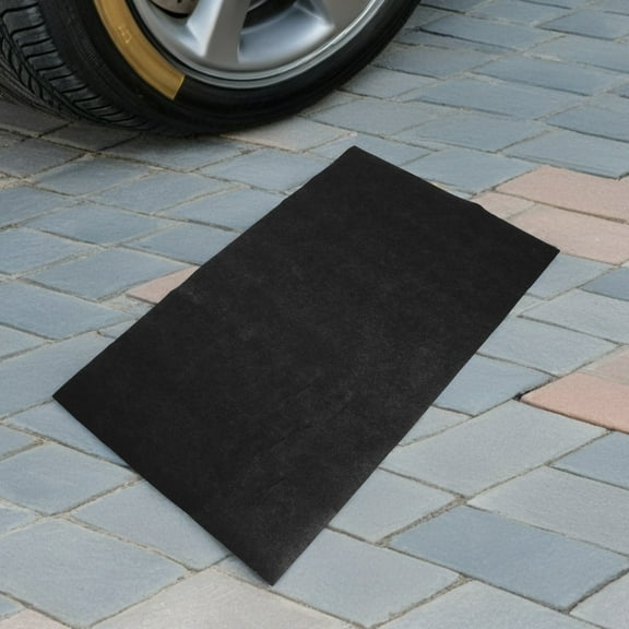Masteelf Washable Garage Mat Oil Absorbent Pad With Rubber Backing Protects Garage Floor From Spills Non-Slip Floor Mat For Car Motorcycle Leaking Oil Absorption