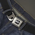 thumbnail image 2 of GM General Motors Belt, Seatbelt Buckle Belt, Hummer H2 Logo Black, Youth 22 to 32 Inches, 2 of 9
