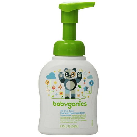 Babyganics Alcohol-free Foaming Hand Sanitizer Bundle - 2 Items: Fragrance Free 8.45 Oz
