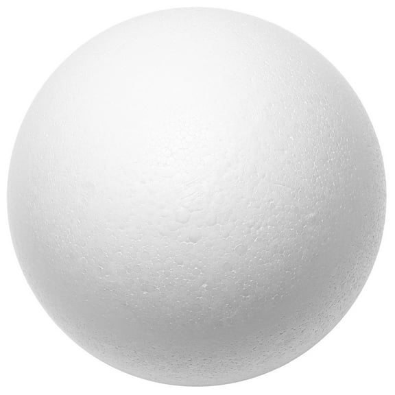 SOPOTUTU White Foam Sphere Ball for DIY Crafting Painting Handmade Ornaments and Flowers