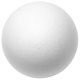 thumbnail image 2 of Bola de espuma blanca para manualidades, bola hueca, bola de espuma redonda sin pintar, suministro para manualidades, 2 of 6