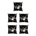 thumbnail image 1 of QualitChoice Soft And Easy-care Halloween Throw Pillow Covers For Creepier Look JYM328-2 5Set, 1 of 6