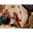 thumbnail image 3 of School of Antonio Tempesta 24x19 Black Modern Framed Museum Art Print Titled - The Mystical Marriage of Saint Catherine (17th Century), 3 of 5