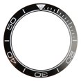 thumbnail image 2 of Ceramic Watch Bezel Insert, 41.5mm Clear Digit Scale , Replacement Part With Luminous Beads, Portable Design For Watchmakers, 2 of 8