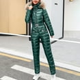 thumbnail image 6 of DUMUIELD Women's Ski Suit One Piece Jumpsuits Waterproof Snowsuits Winter Snow Snowboarding Suits Faux Fur Collar Puffy Coat Jumpsuit, 6 of 6