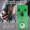 thumbnail image 2 of Pedal de efecto M-VAVE DELAY Analog Classic Delay Echo Pedal de efecto de guitarra Carcasa de aleación de zinc True Bypass M-Vave Pedal de efecto, 2 of 6