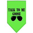 thumbnail image 4 of Pet and Dog Bandana Screen Printed, "Talk To Me Goose", 4 of 10