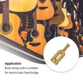 thumbnail image 4 of Wosthever 6 unids/lote cabeza plana resistente al desgaste en forma de U puente de guitarra Tremolo Trem sillines parte recubierta superficie guitarras Artesanía Oro Wosthever HA063976-02, 4 of 6