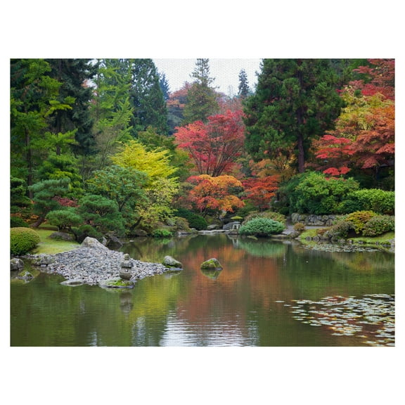 Masterpiece Art Gallery Autumn Waters Forest By Robin Constable Hanson Canvas Art Print 30" x 40"