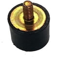 thumbnail image 2 of #6-32 x 1/2" Rubber Coarse Thread Male Spherical Bumper Mount (4 pcs.), 2 of 4