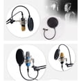 thumbnail image 3 of INTBUYING 6" Double Layer Studio Microphone Wind Screen Mask Pop Filter Mask Shield for Any Dual Layered Wind Pop Screen, 3 of 10