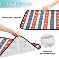 thumbnail image 3 of Washable Pet Pee Pads with Super Absorbent Reusable Training Pads for Dogs & Cats Red and Blue Striped Pattern, 3 of 6