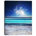 thumbnail image 2 of Impression sur Toile Mer Claire sous le Soleil - Bord de Mer, 2 of 3