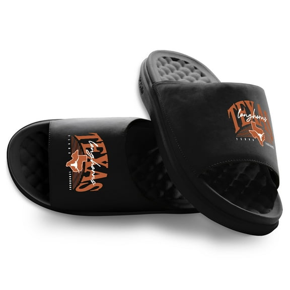Unisex ISlide Texas Longhorns Varsity Stack Motive Slide Sandals