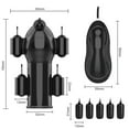 Vibrating Penis Head Massager Male Masturbator Glans Vibrator Sex Toys for Men HomeFor singles