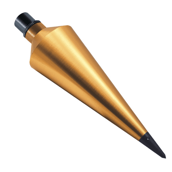 DW SitePro Brass Plumb Bob: 32 oz. (Brass)