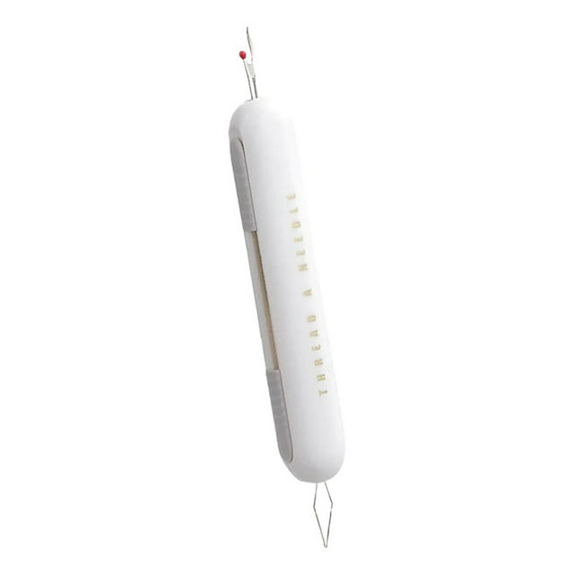 SgJHXb Enfile-Aiguille Double Extrémité 2 en 1, Enlève-Fil Multifonctionnel, Outil de Couture Portable