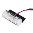 thumbnail image 2 of LAFGUR Qiilu QL01068 6W 12V 4x3 LED Strobe Flash Light Emergency Warning Auto Strobe Beacon Lamp 3 Modes, 2 of 8