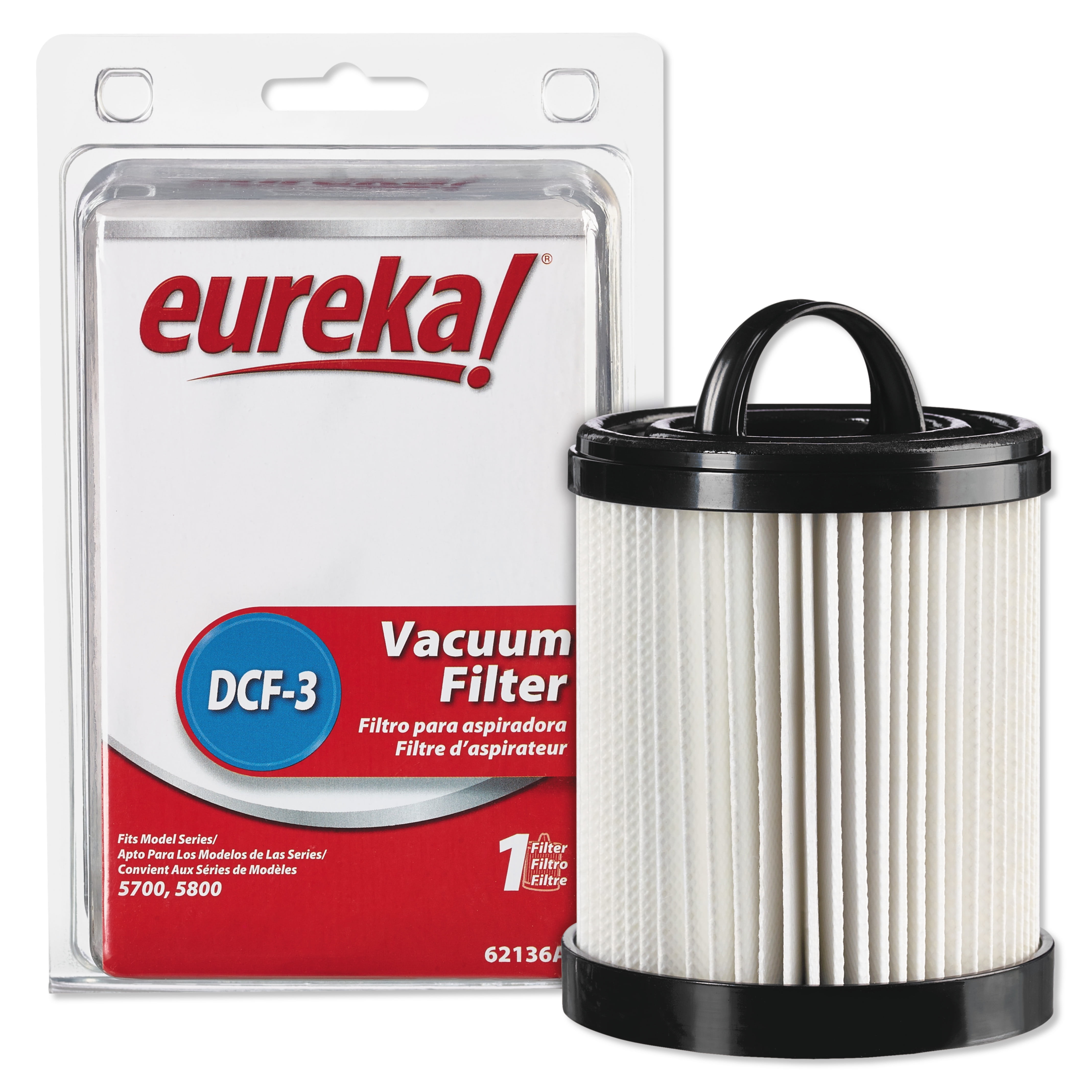 3M Filtrete Vacuum Filter for Eureka Style Dcf-21 Allergen 1 PK for sale online 