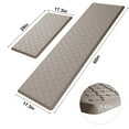 thumbnail image 3 of GALMAXS7 Kitchen Mat Anti Fatigue Cushioned Non Slips Kitchen Rugs and Mats Comfort Foam Floor Mat for Standing,17"x29"+17"x60",Khaki, 3 of 10