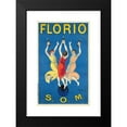 thumbnail image 2 of Leonetto Cappiello 11x14 Black Modern Framed Museum Art Print Titled - Florio (1911), 2 of 5