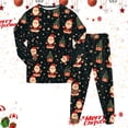 thumbnail image 2 of Xyant Kids Christmas Pajamas, Boys Girls Soft Cotton Sleepwear Pjs Sets Toddler 2 Piece Long Sleeve Jammies Size 5-6 Years, 2 of 7