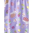 thumbnail image 3 of The Children's Place Baby Toddler Girls Short Sleeve Easter Print Dress, Sizes 6M-5T, 3 of 3