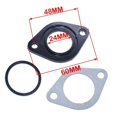 thumbnail image 2 of Applies to Gasket For Carburetor PZ20 PZ24 PZ28 PZ30  ATV Quad 4 Wheeler Dirt Bike Motorbike Motorcycle, 2 of 7